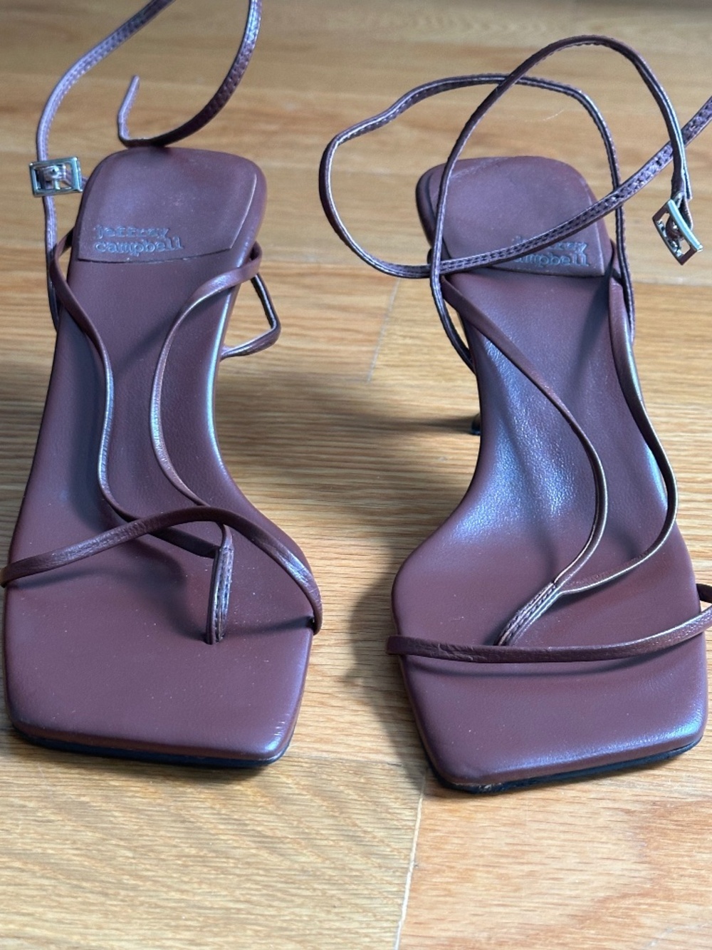 Jeffrey Campbell Brown Kitten Heels